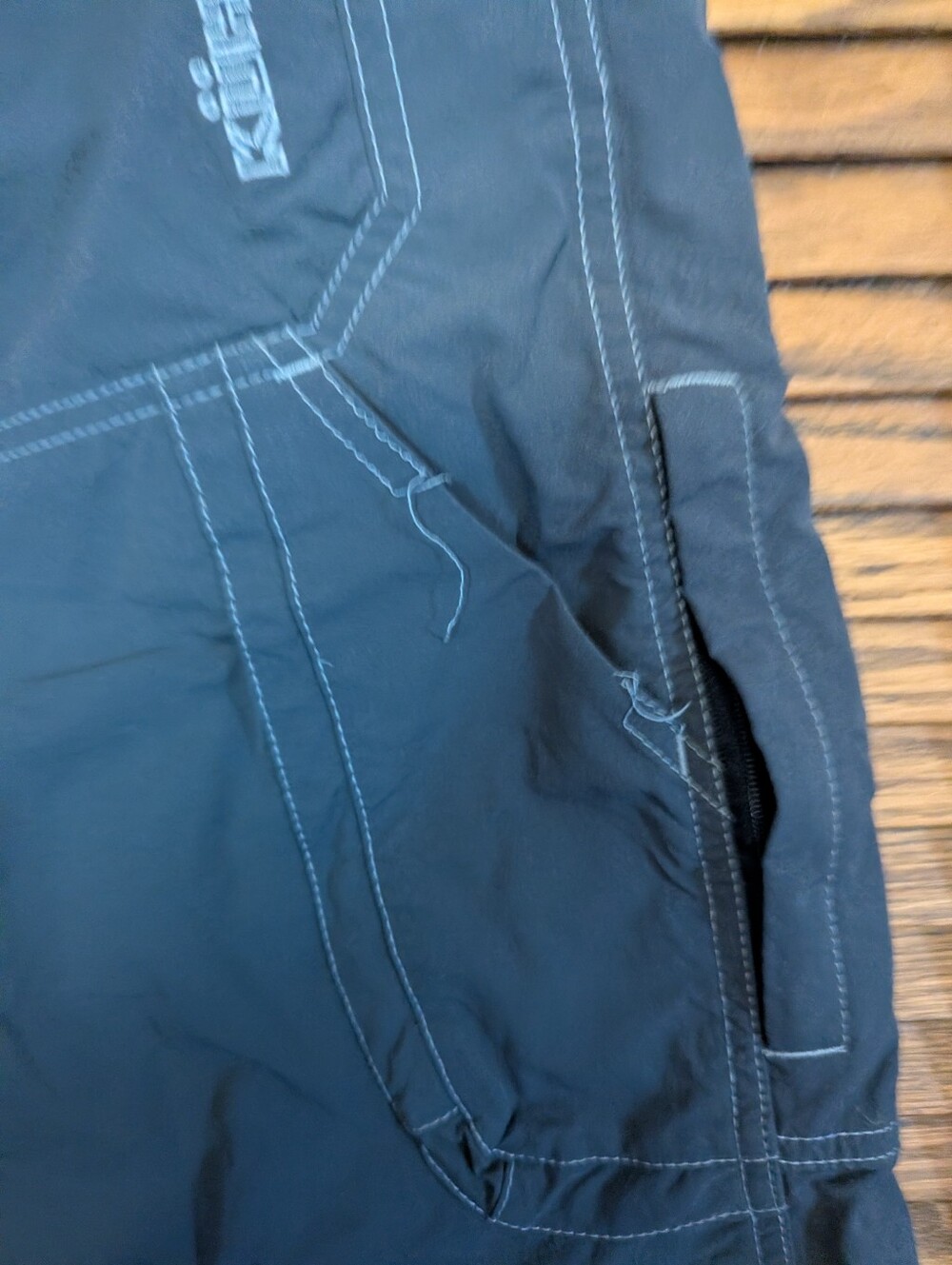 Kuhl Men's Cargo Shorts Black Nylon Size 38 - Picture 5 of 10
